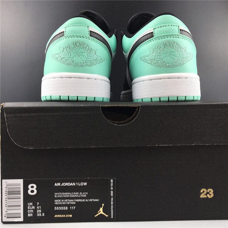 Air Jordan 1 Low Emerald 553558-117