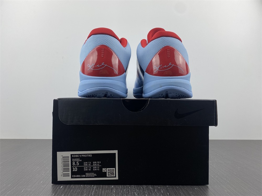 Nike Kobe 5 Protro Blue Red CD4991-109