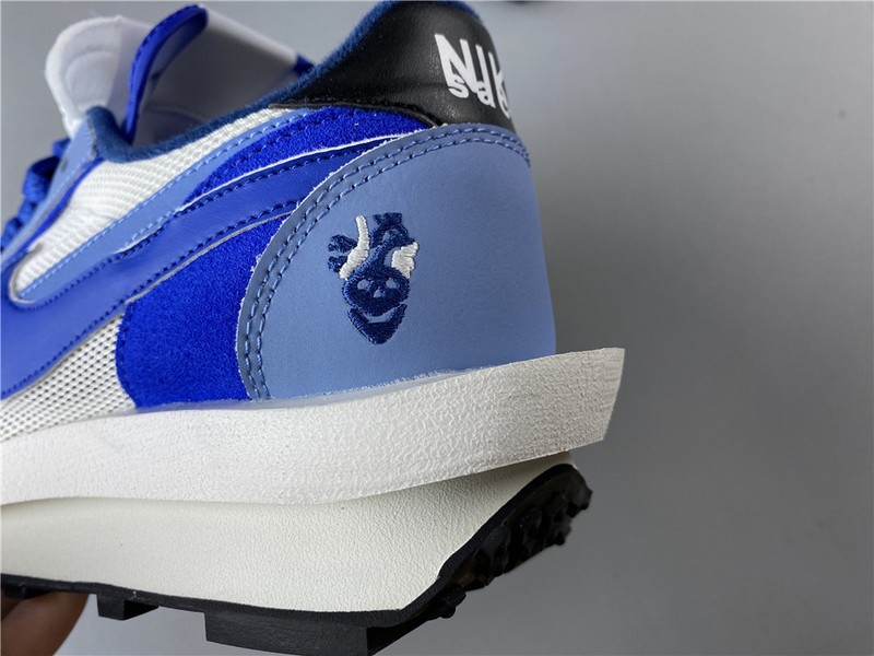 NIKE LD WAFFLE SACAI white BLUE lake BV2552-401
