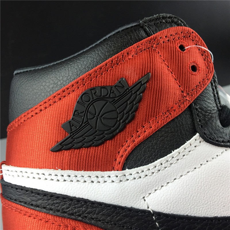 Air Jordan 1 Satin Black Toe CD0461-016