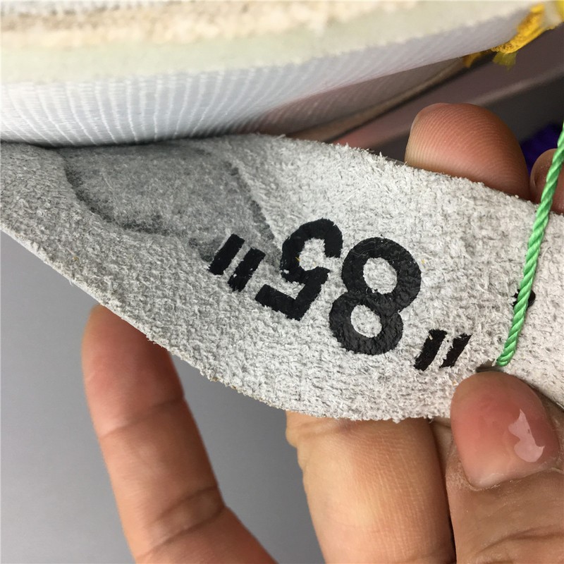 OFF-WHITE AIR JORDAN 1 RETRO yellow white AQ0818-149