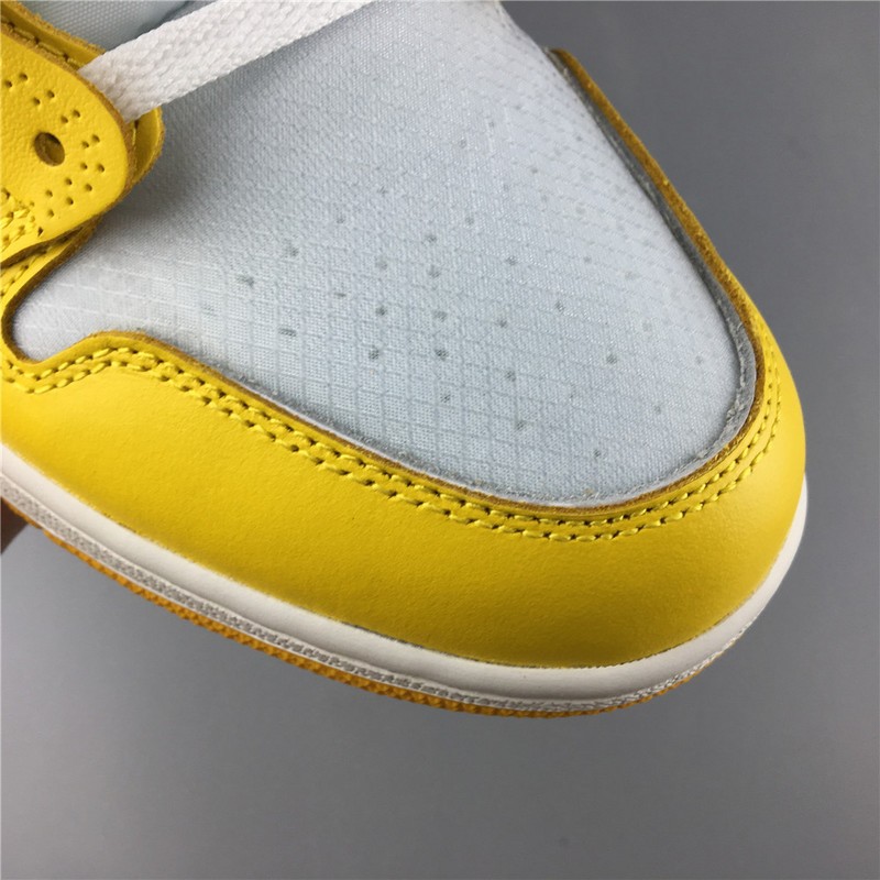 OFF-WHITE AIR JORDAN 1 RETRO yellow white AQ0818-149