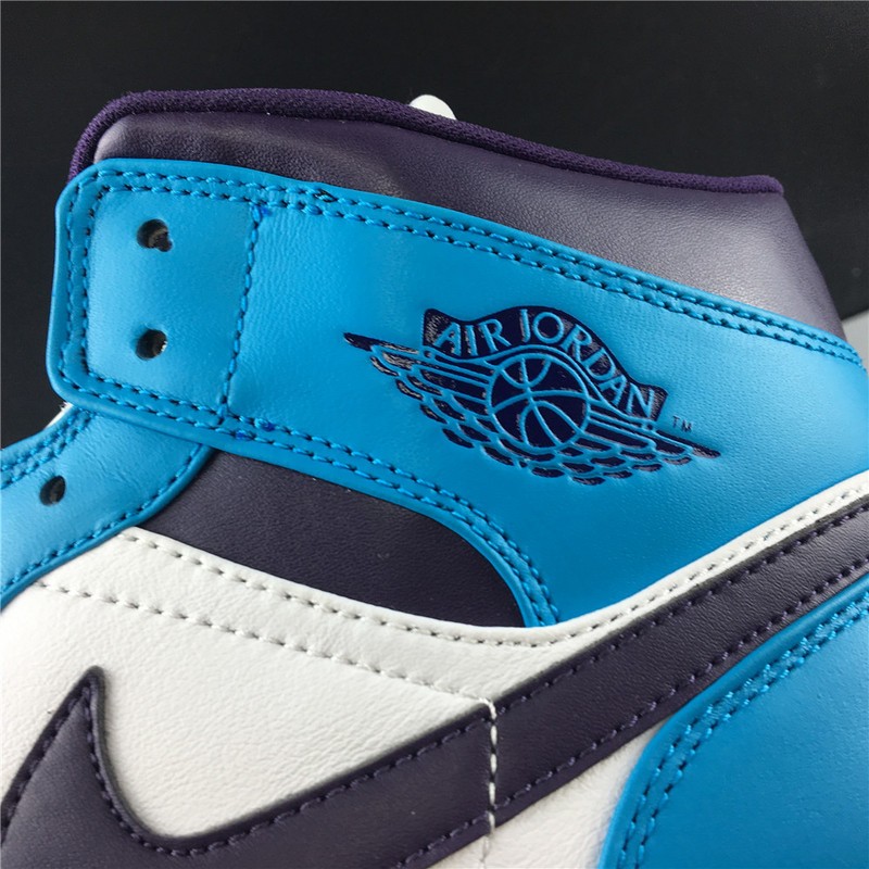 Air Jordan 1 Mid Hornets 554724-415