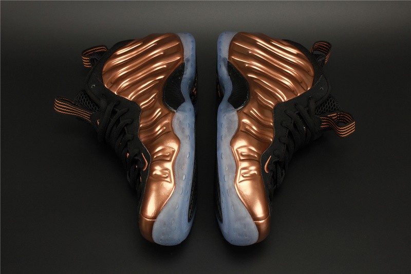 Nike Air Foamposite One “Copper” Black/ Metallic mens 314996-007