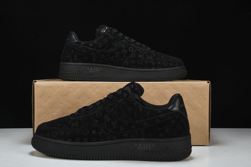 NIKE LOW AIR FORCE 1 X LV full black