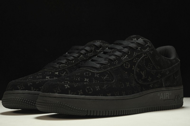 NIKE LOW AIR FORCE 1 X LV full black