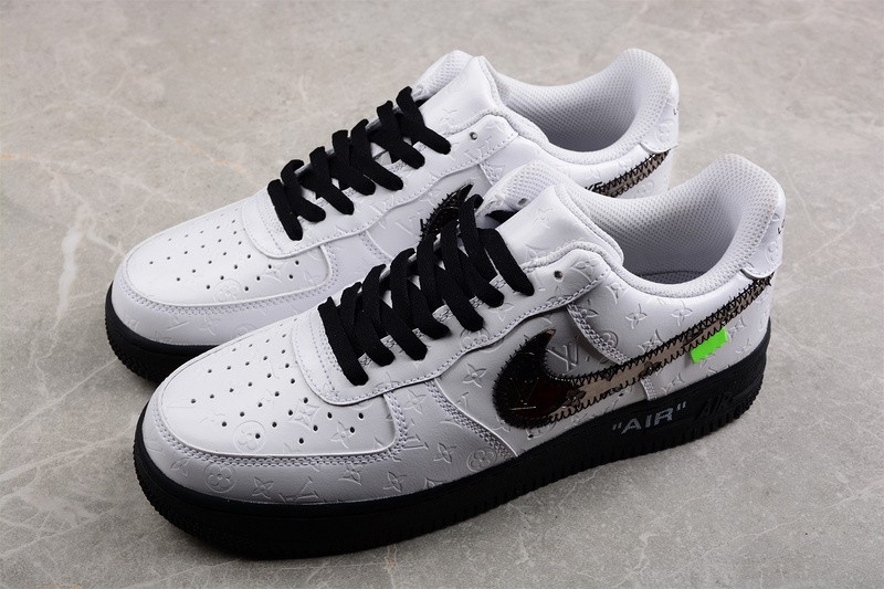 NIKE LOW AIR FORCE 1 X LV white black