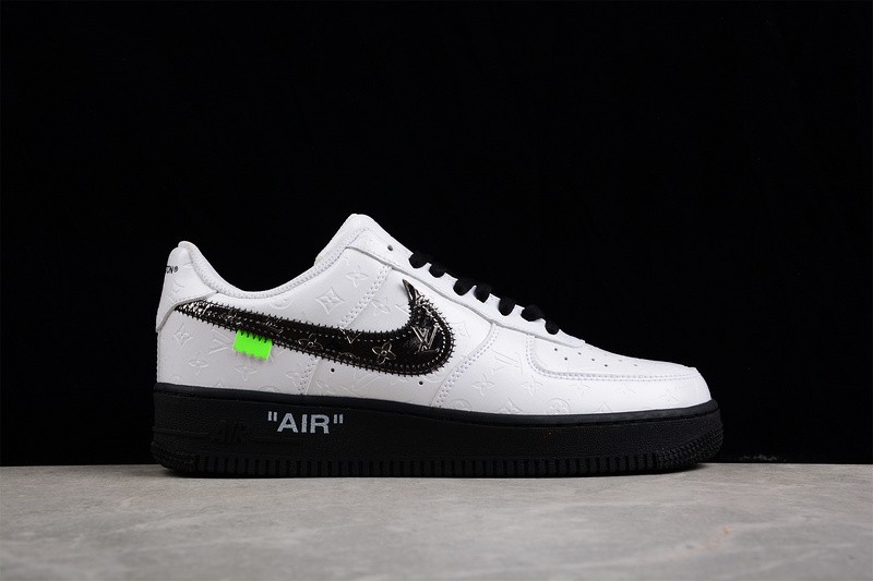 NIKE LOW AIR FORCE 1 X LV white black