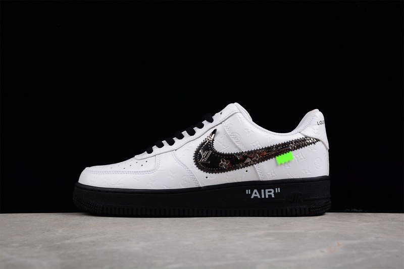 NIKE LOW AIR FORCE 1 X LV white black