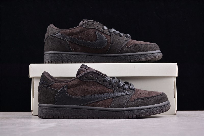 Travis Scott Air Jordan 1 Low OG black DM7866-203