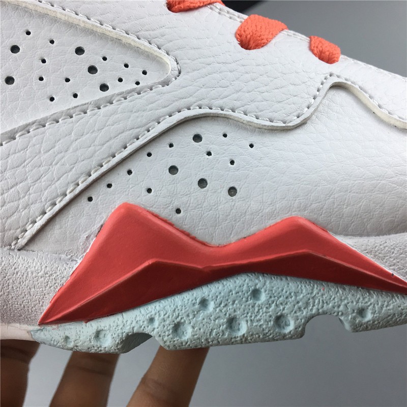 Air Jordan 7 Girls White Topaz Mist Ember Glow 442960-104