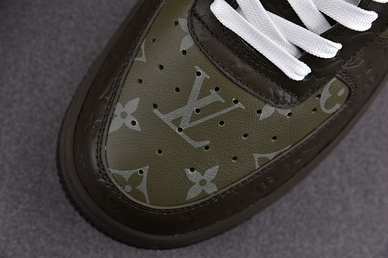 NIKE LOW AIR FORCE 1 X LV grey green