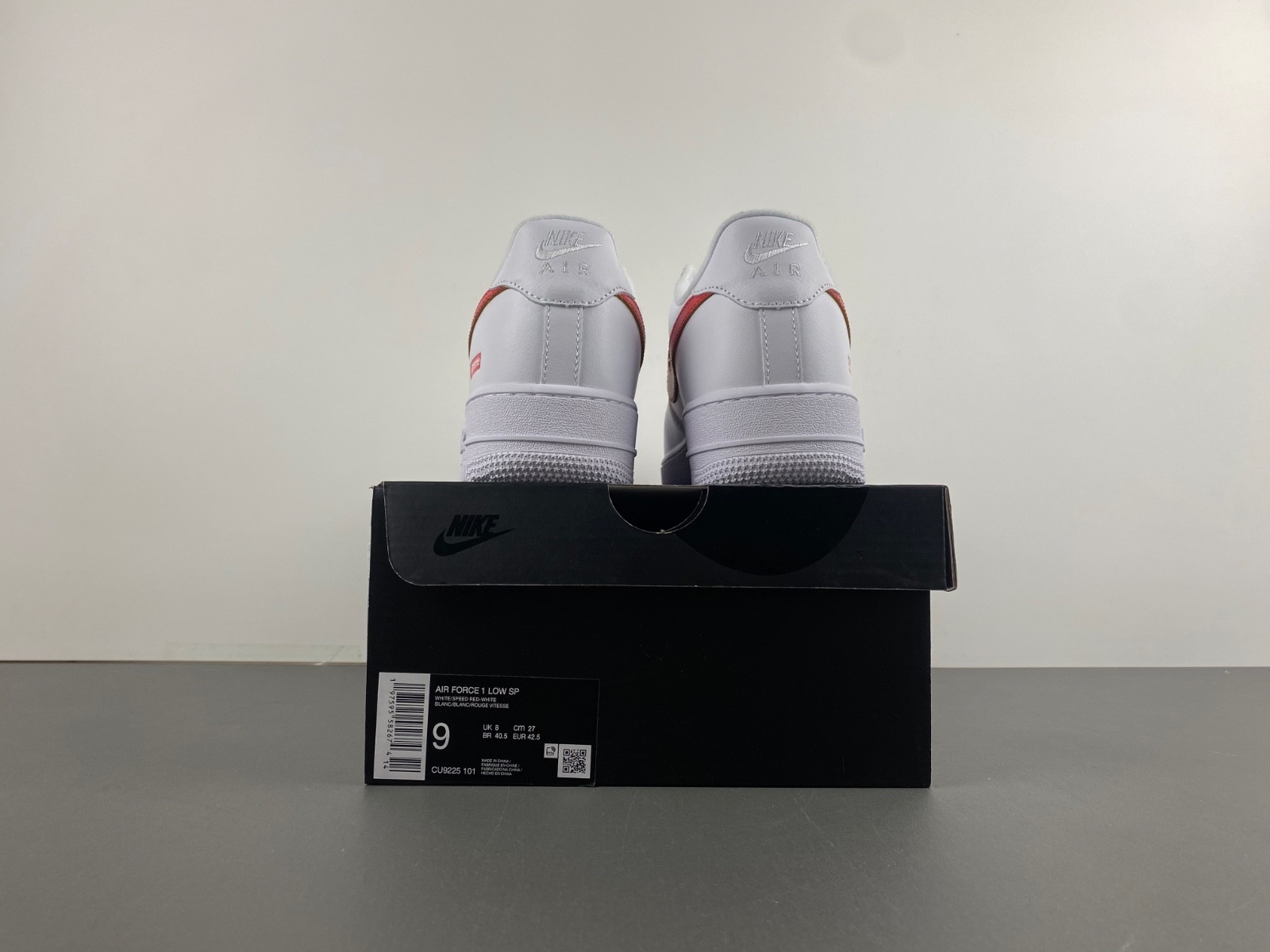 Nike S*p*e x Air Force 1 Low Box Logo CU9225-101
