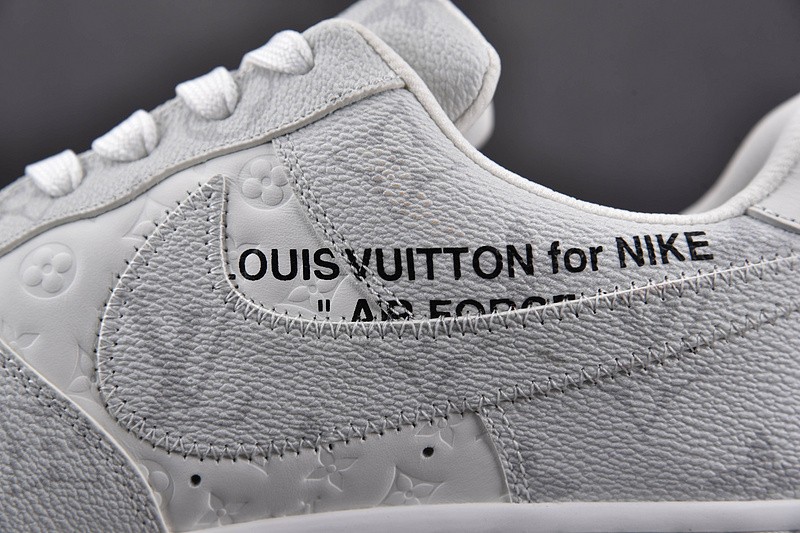 NIKE LOW AIR FORCE 1 X LV grey WHITE
