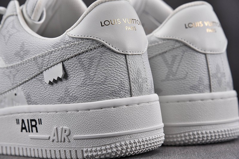 NIKE LOW AIR FORCE 1 X LV grey WHITE