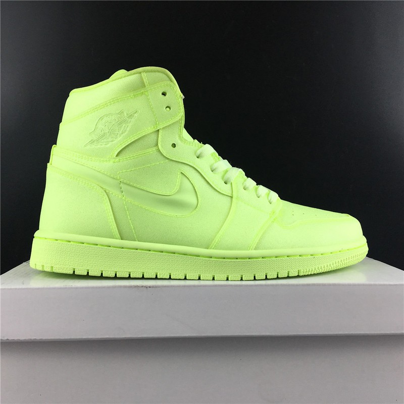 Air Jordan 1 Retro High Barely Volt AH7389-700