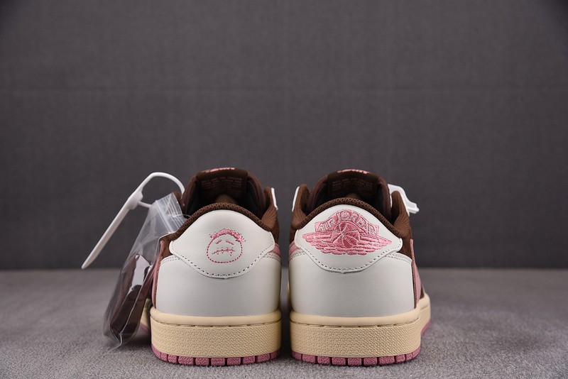 Travis Scott x Air Jordan 1 Low OG Velvet Brown DM7866-212