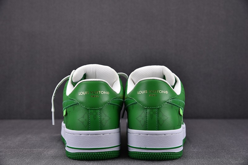 NIKE LOW AIR FORCE 1 X green white