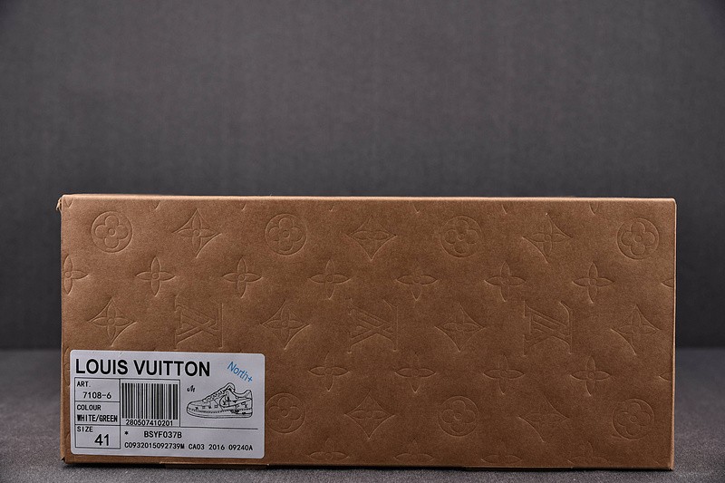 NIKE LOW AIR FORCE 1 X green white