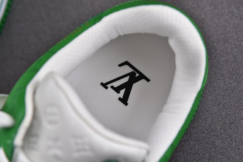 NIKE LOW AIR FORCE 1 X green white