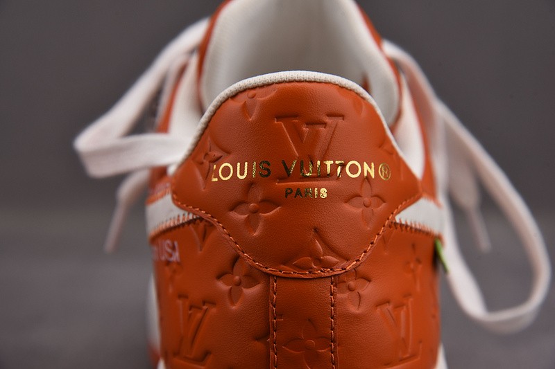 NIKE LOW AIR FORCE 1 X orange