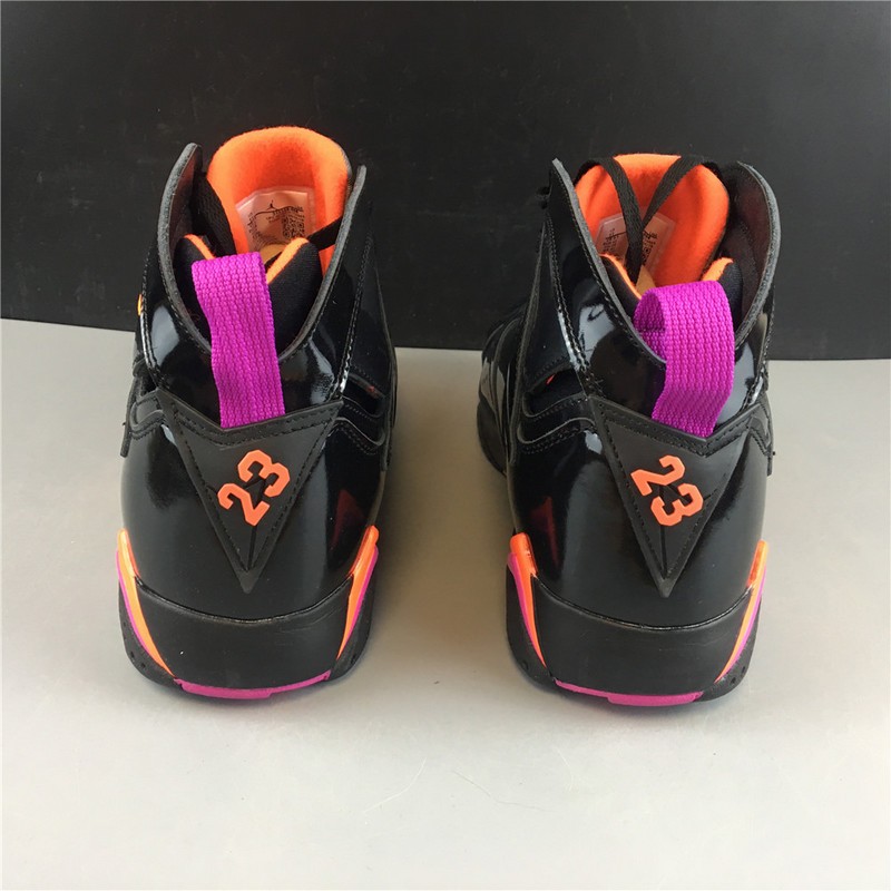 Air Jordan 7 Retro Black Patent Leather 313358-006