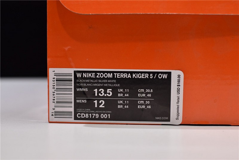 Off-White Nike Terra Kiger 5 Black CD8179-001