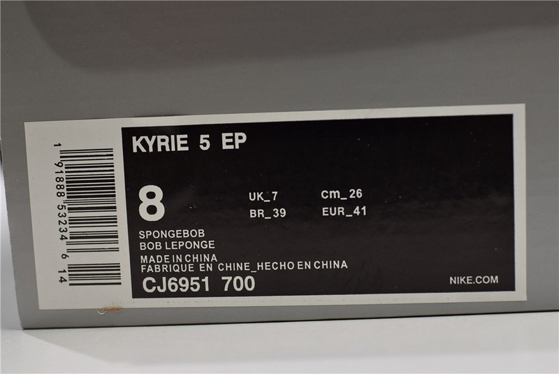 Kyrie 5 Spongebob Squarepants CJ6951-700