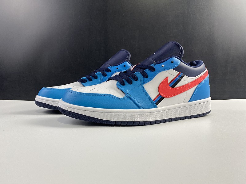 Air Jordan 1 Low Blue Red CV4892-100