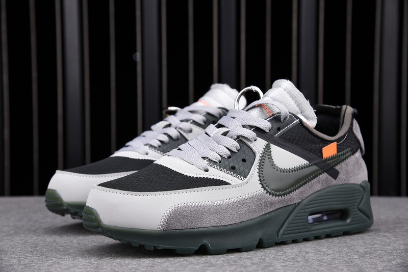 OFF-WHITE NIKE AIR MAX 90 GREY AA7293-002