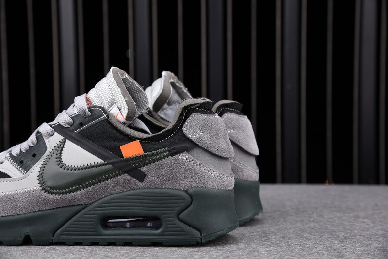 OFF-WHITE NIKE AIR MAX 90 GREY AA7293-002