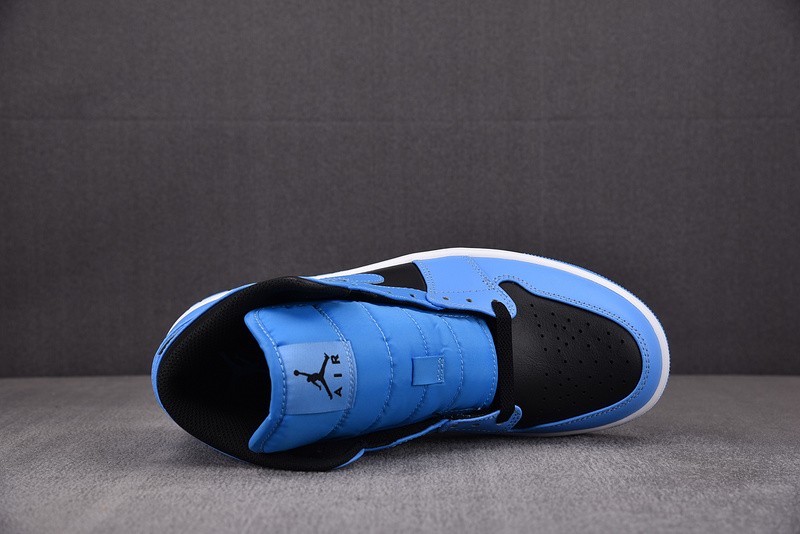 Air Jordan 1 Mid University Blue Black DQ8426-401