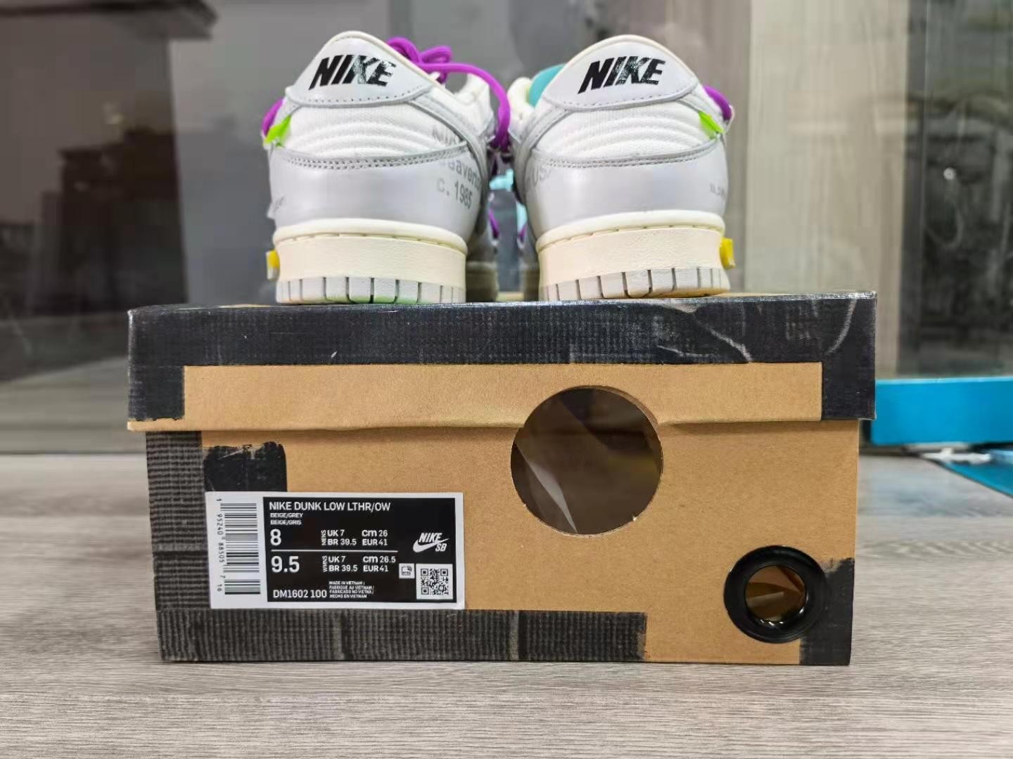 OFF-WHITE X DUNK LOW “21 OF 50” DM1602-100