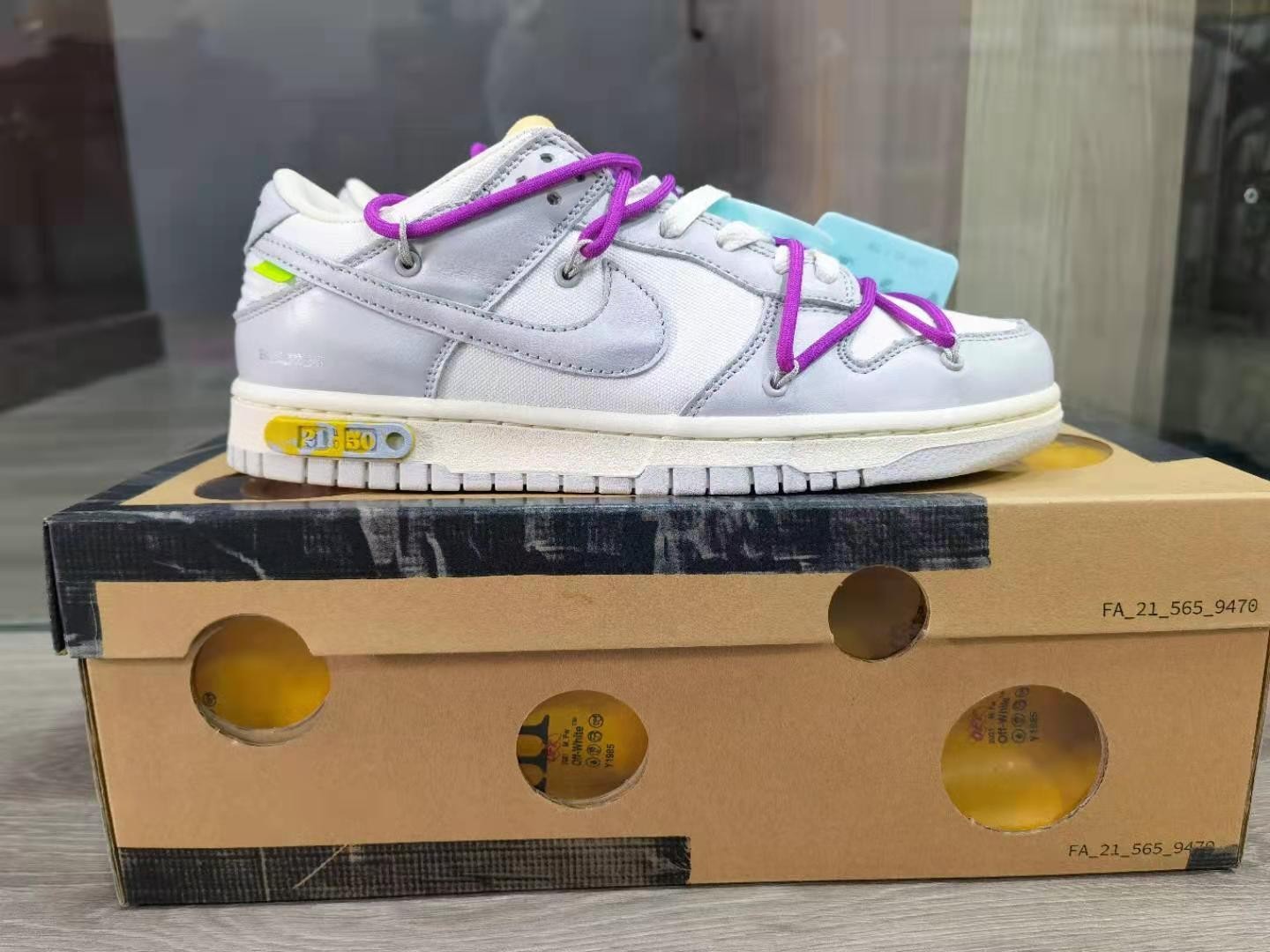 OFF-WHITE X DUNK LOW “21 OF 50” DM1602-100