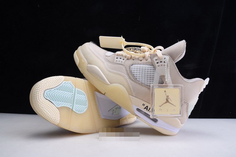 OFF WHITE AIR JORDAN 4 X AQ9129-002
