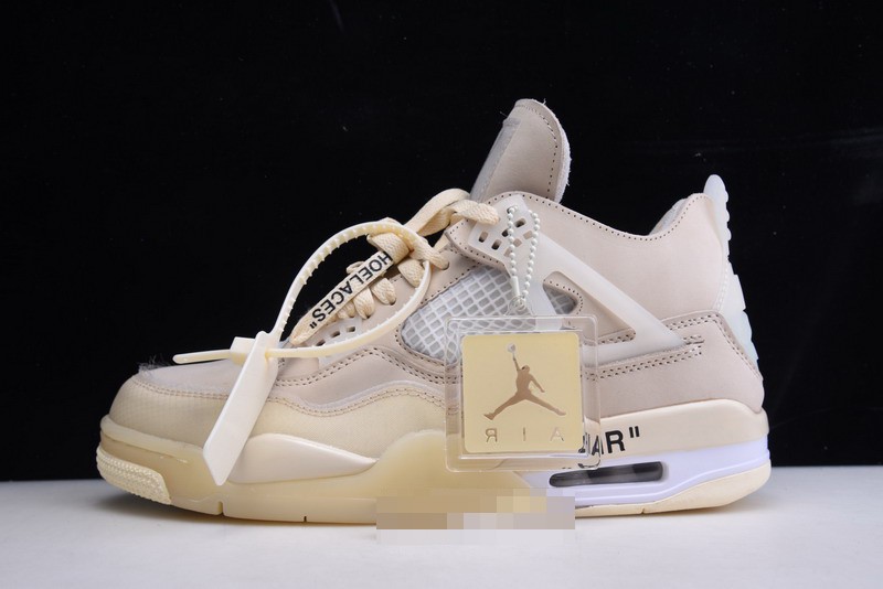 OFF WHITE AIR JORDAN 4 X AQ9129-002