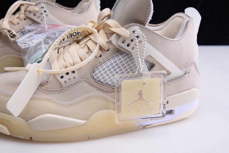 OFF WHITE AIR JORDAN 4 X AQ9129-002