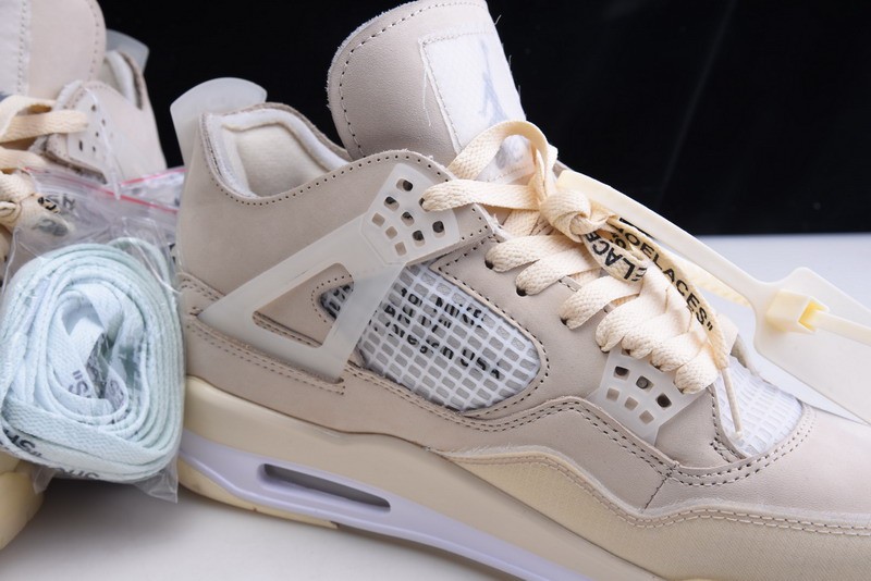 OFF WHITE AIR JORDAN 4 X AQ9129-002