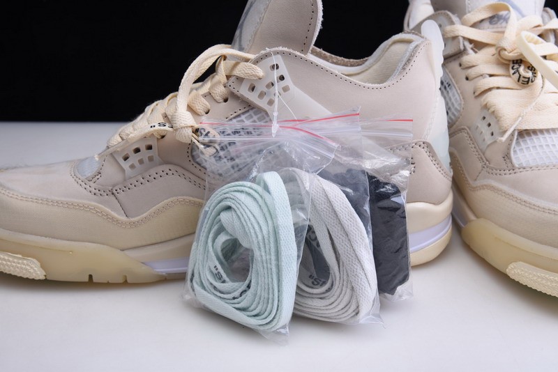 OFF WHITE AIR JORDAN 4 X AQ9129-002