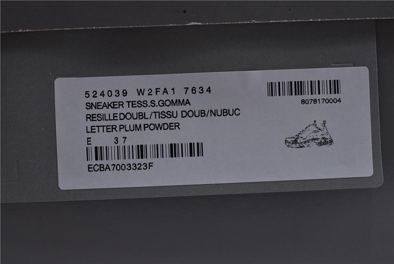 TRIPLES TRAINER SNEAKERS LETTERS 2000020