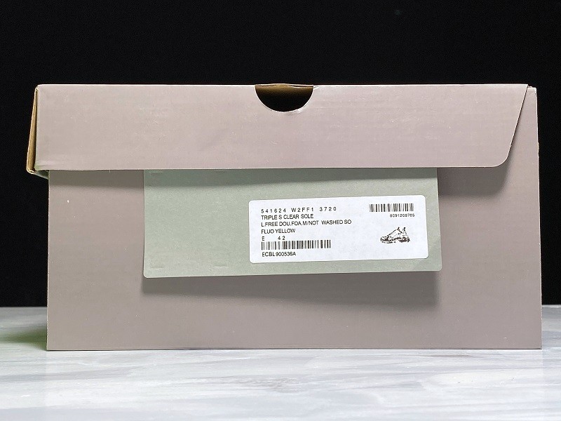 TRIPLES TRAINER CLEAR SOLE SNEAKERS 3000017