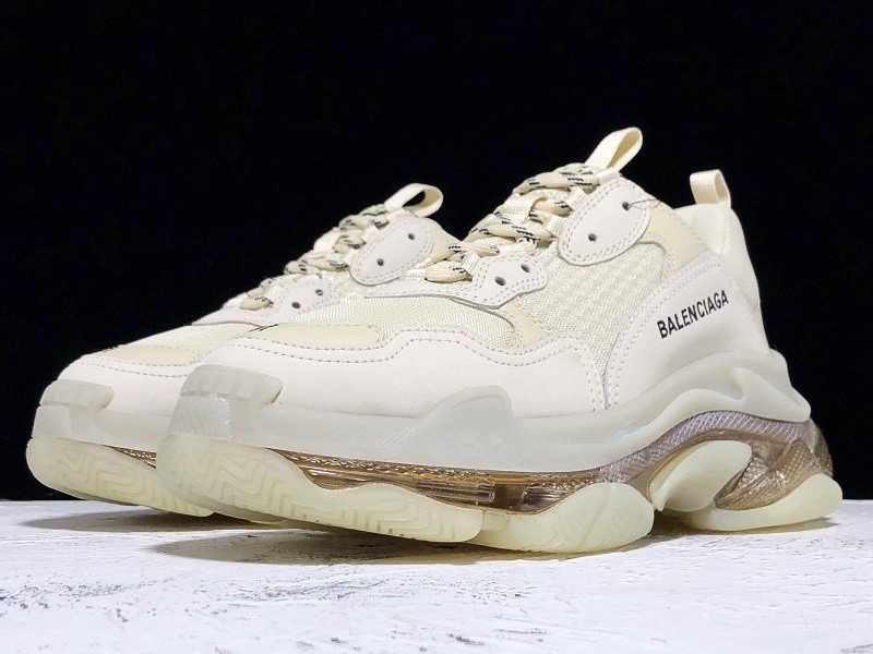 TRIPLES TRAINER CLEAR SOLE SNEAKERS 3000015
