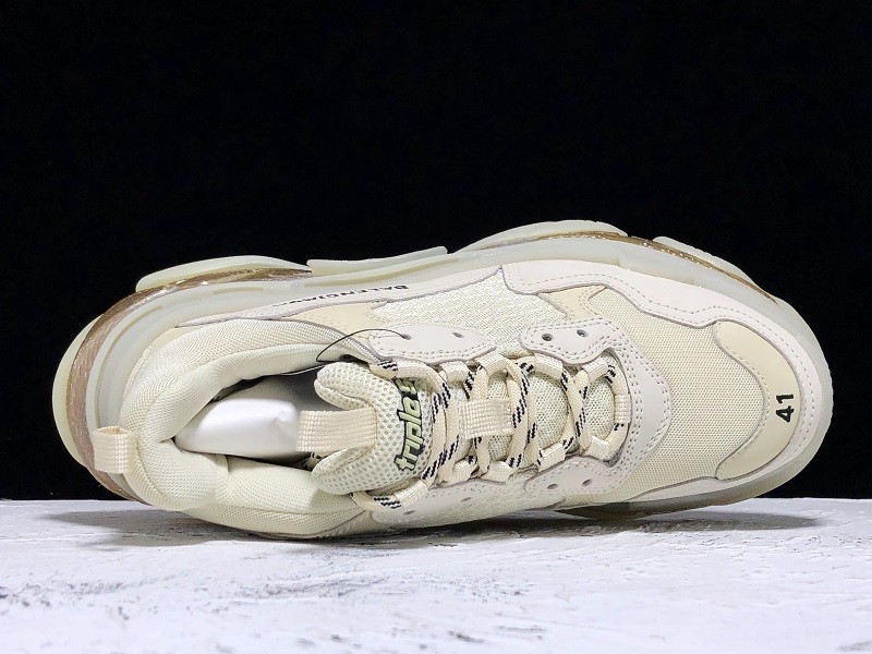 TRIPLES TRAINER CLEAR SOLE SNEAKERS 3000015