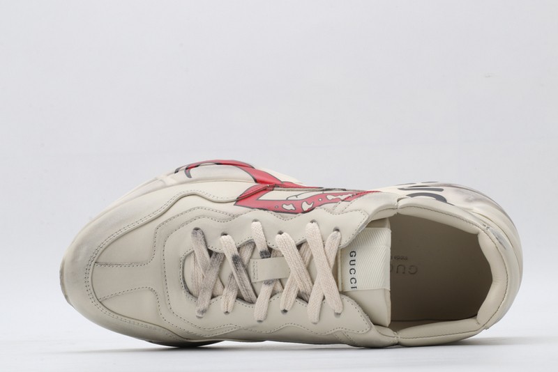 G*u*i* Rhyton Vintage Trainer Sneaker 576965 DRW00 9555