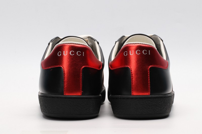 G*u*i* Ace Embroidered Low-Top Sneaker black