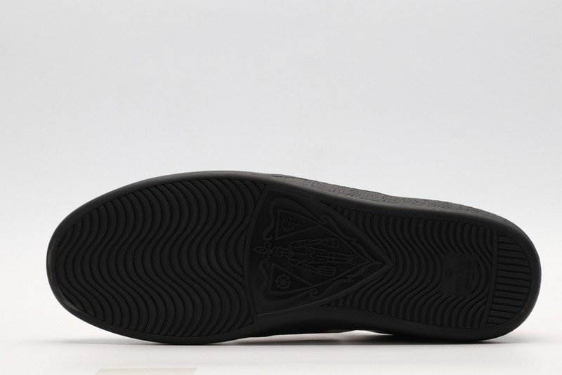 G*u*i* Ace Embroidered Low-Top Sneaker black