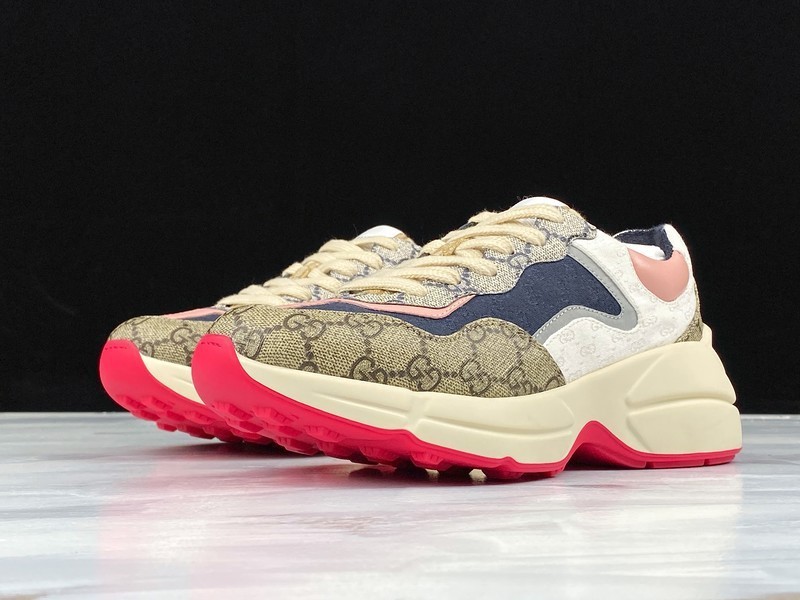G*u*i* Rhyton Vintage Trainer Sneaker 576964 DRW00 9522