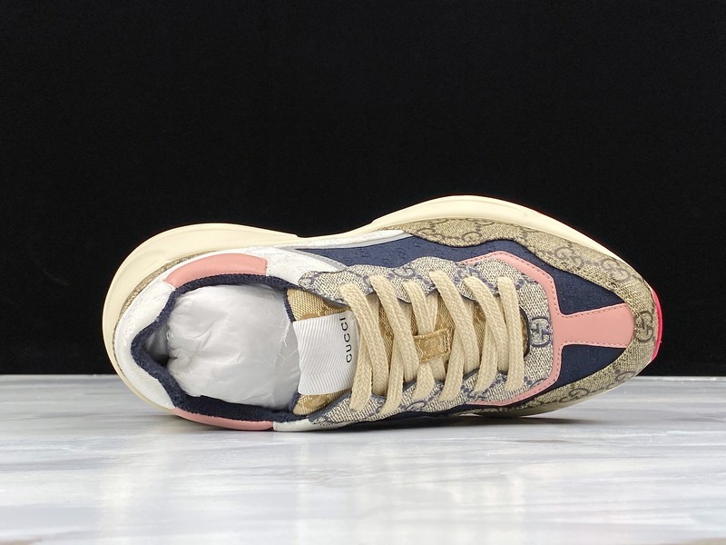 G*u*i* Rhyton Vintage Trainer Sneaker 576964 DRW00 9522