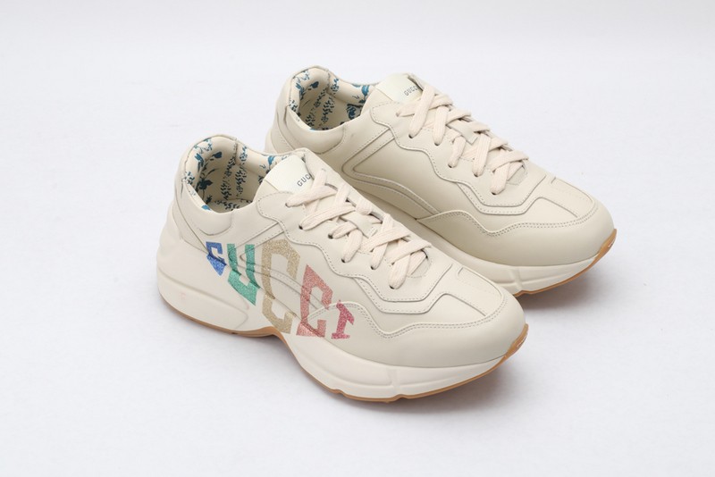 G*u*i* Rhyton Vintage Trainer Sneaker 500876 DRW00 9522