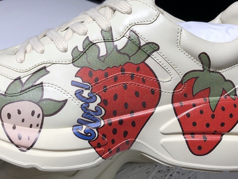 G*u*i* Rhyton Vintage Trainer Sneaker 576963 DRW00 9522